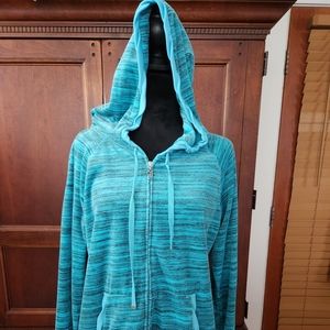 Velour hoodie